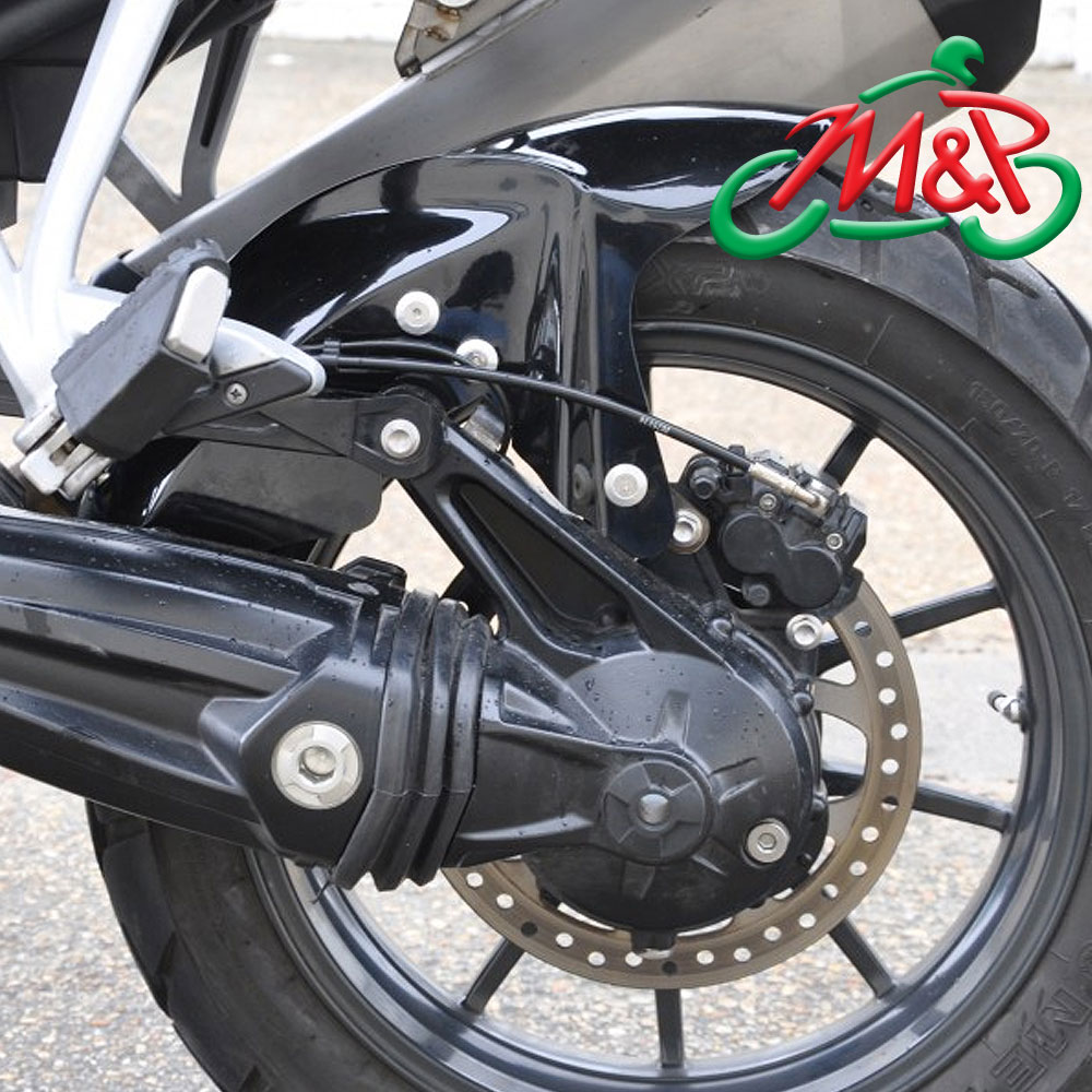 Triumph Explorer 1200 Motorcycle Rear Wheel Hugger Mudguard Black eBay